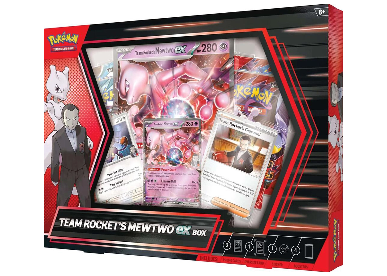 Team Rocket's Mewtwo ex Box