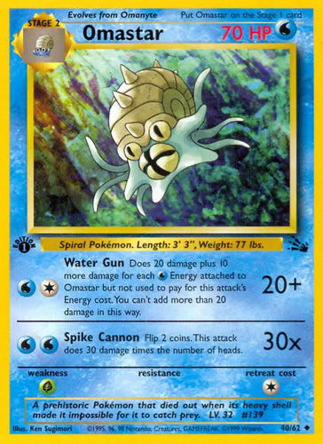 Omastar 1st Edition - 40/62 - NM