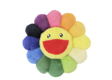 Load image into Gallery viewer, Takashi Murakami Flower Plush 30CM (Rainbow/White)