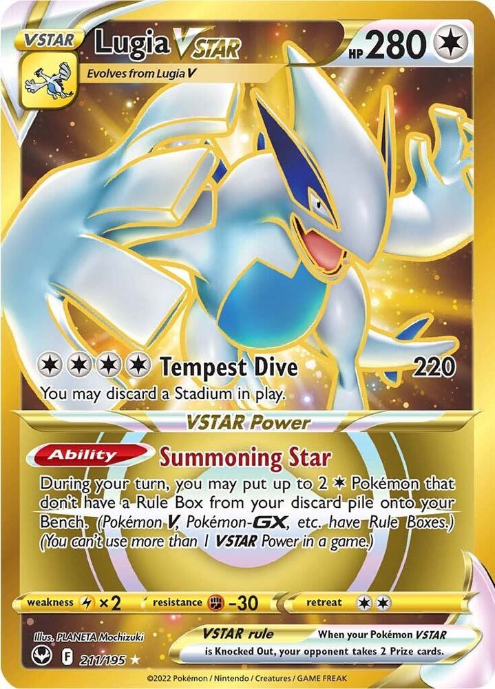 Lugia VSTAR (Secret) - 211/195 - NM
