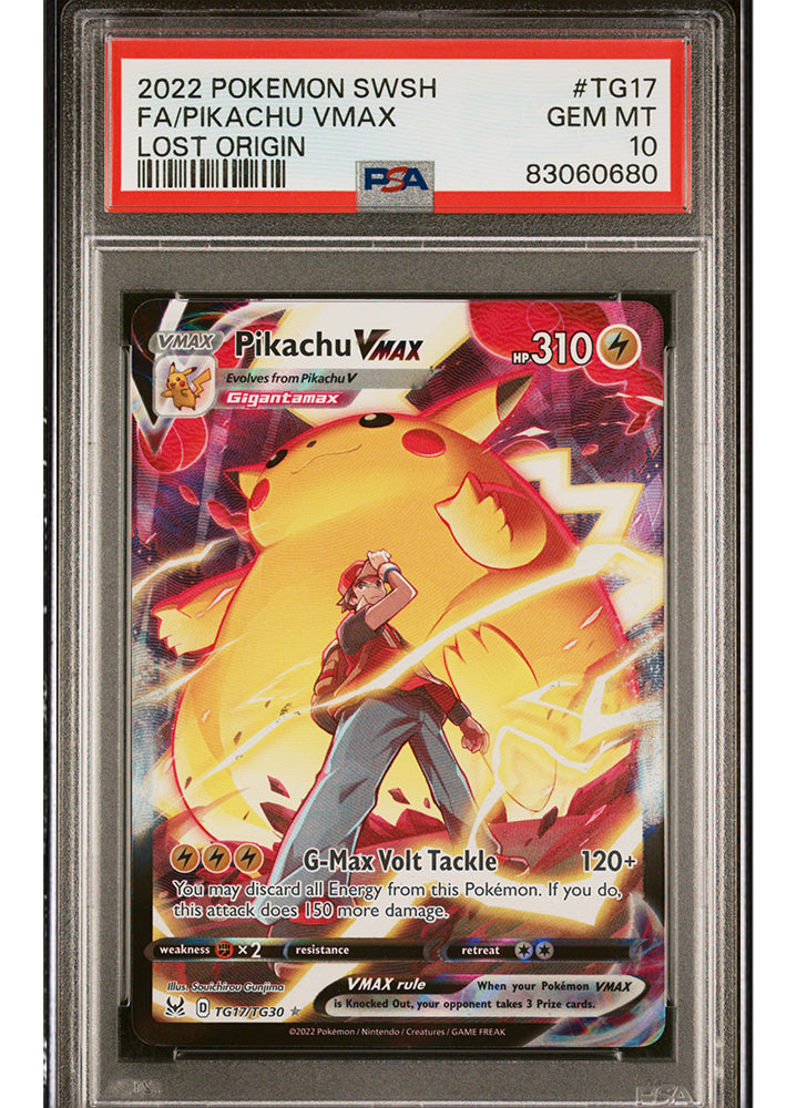 Pikachu VMAX - TG17/TG30 - PSA 10