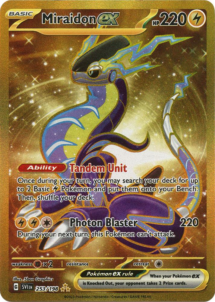 Miraidon ex - 253/198 - NM