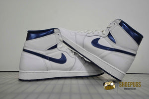 Air Jordan 1 Retro High Metallic Navy