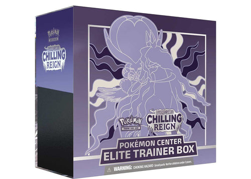 Chilling Reign Pokemon Center Elite Trainer Box [Shadow Rider Calyrex] (Exclusive)