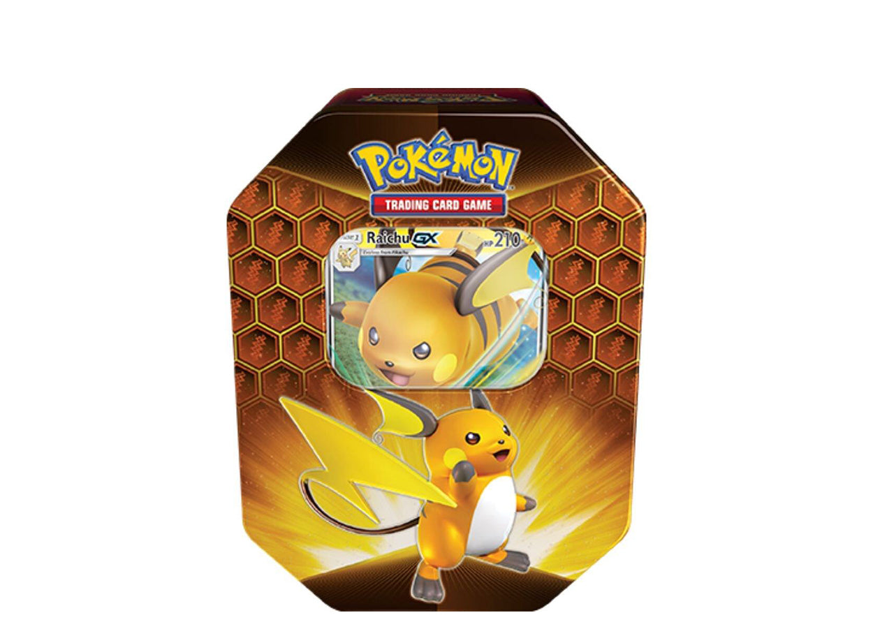 Hidden Fates Tin [Raichu GX]