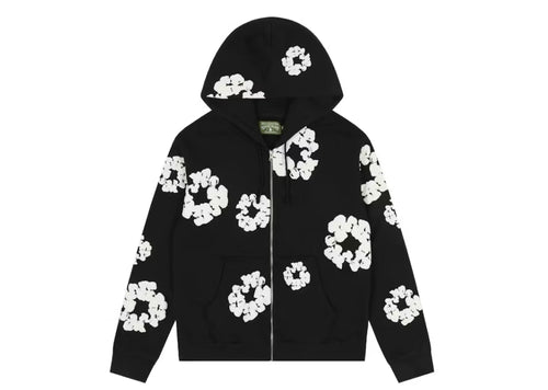 Denim Tears Cotton Wreath Zip Hoodie