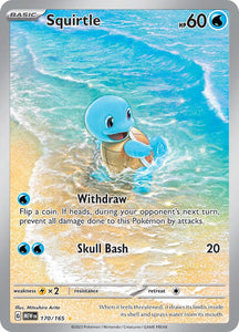 Squirtle - 170/165 - NM