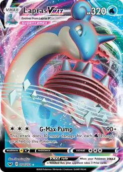 Lapras VMAX - 050/202 - NM
