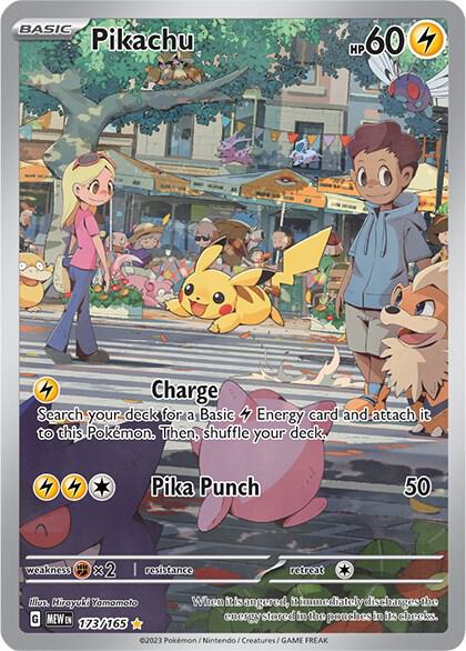 Pikachu - 173/165 - NM