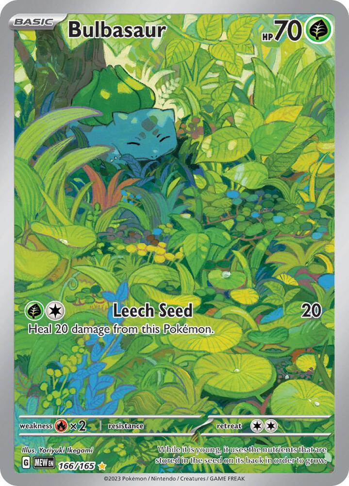 Bulbasaur - 166/165 - NM