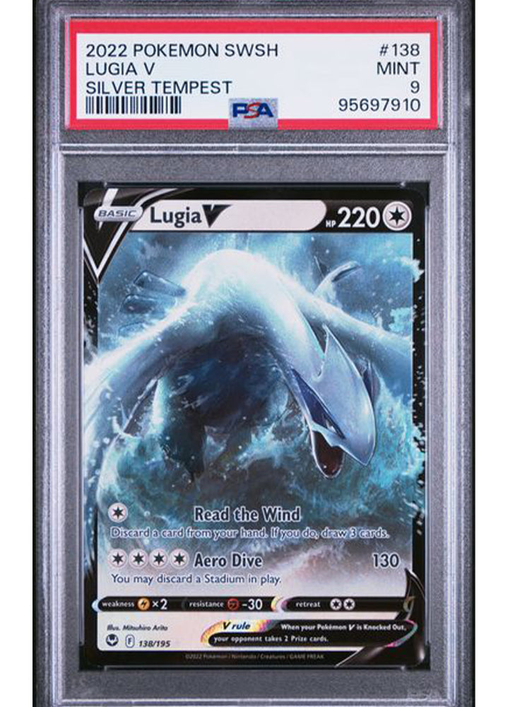 Lugia V - 138/195 - PSA 9