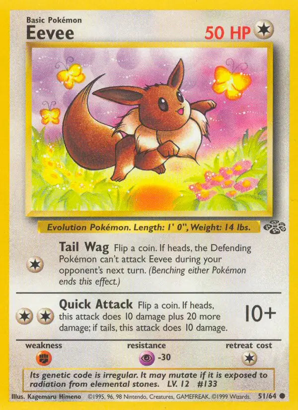 Eevee - 51/64 - NM