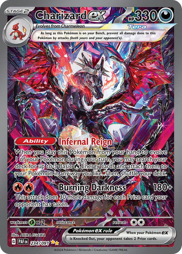 Charizard ex - 234/091 - NM