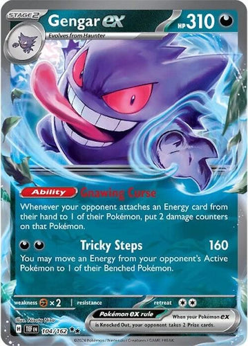 Gengar ex - 104/162 - NM