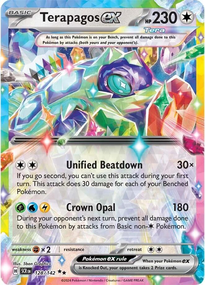 Terapagos ex - 128/142 - NM