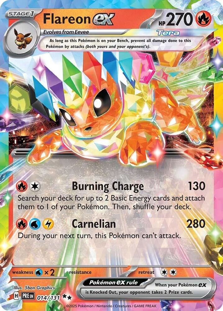 Flareon ex - 014/131 - NM