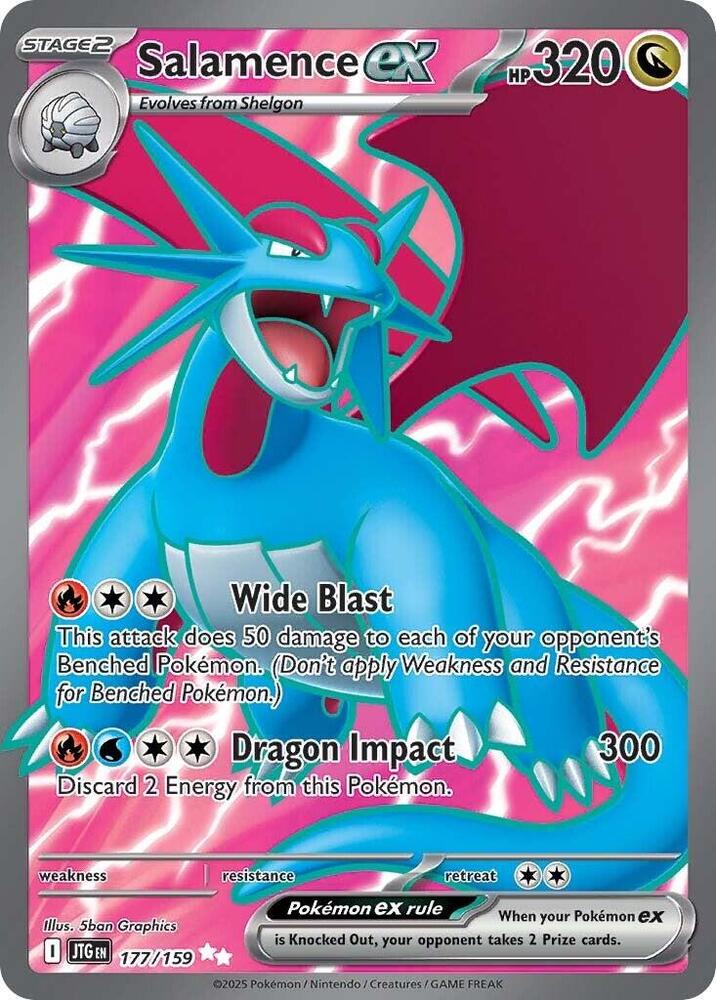 Salamence ex - 177/139 - NM