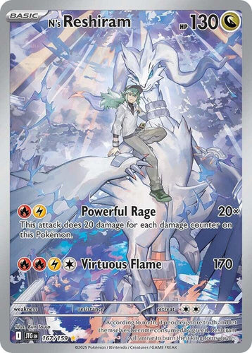N's Reshiram - 167/159 - NM