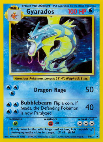 Gyarados - 6/102 - LP