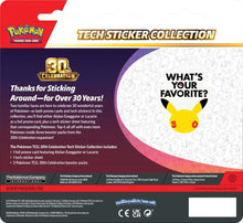 Load image into Gallery viewer, 30th Celebration Tech Sticker Collection [Lucario]