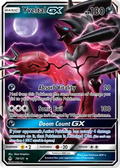 Yveltal GX - 79/131 - NM