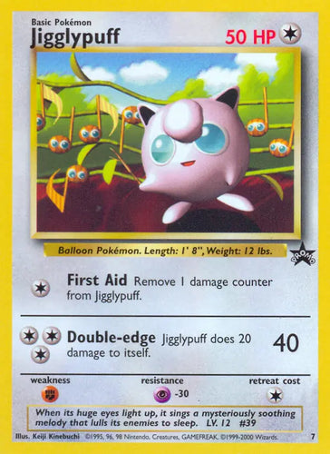 Jigglypuff Promo - 7 - NM