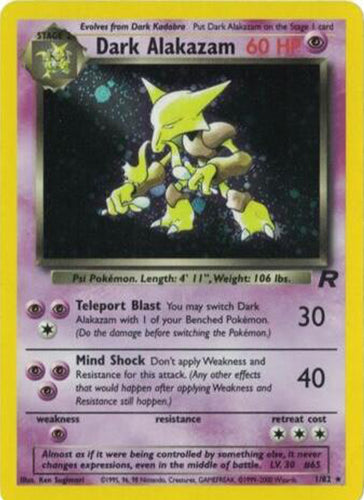Dark Alakazam - 1/82 - LP