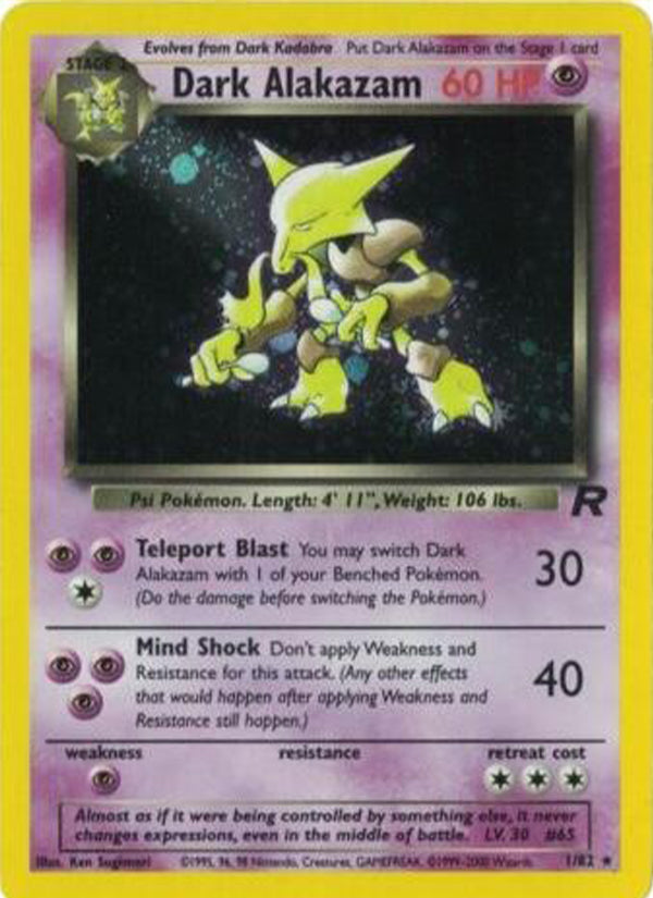 Dark Alakazam - 1/82 - LP