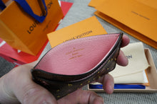 Load image into Gallery viewer, Louis Vuitton Damier Ebene Studded Card Holder