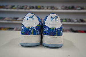 A Bathing Ape Bape Sta Medicom Toy Bearbrick Camo Blue