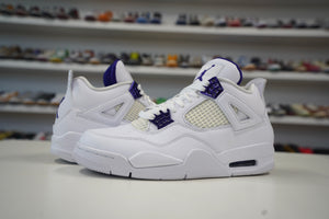 Air Jordan 4 Retro Metallic Purple