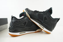 Load image into Gallery viewer, Jordan 4 Retro Laser Black Gum