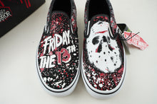 Load image into Gallery viewer, Vans Classics Slip-On Horror Pack Friday the 13th Jason Voorhees