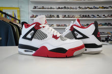Load image into Gallery viewer, Air Jordan 4 Retro Fire Red (GS)