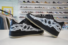 Load image into Gallery viewer, Nike Air Force 1 Low Black Skeleton Halloween