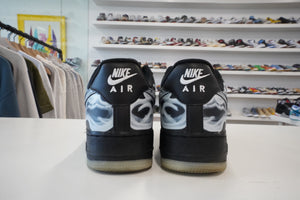 Nike Air Force 1 Low Black Skeleton Halloween