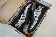 Load image into Gallery viewer, Nike Air Force 1 Low Black Skeleton Halloween