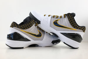 Nike Kobe 4 Protro White Black Del Sol