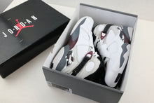Load image into Gallery viewer, Air Jordan 8 Retro White Burgundy (W)