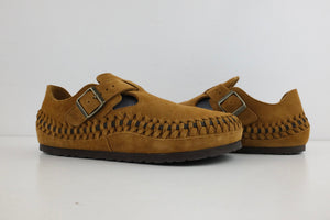 Birkenstock London Braided Shearling Kith Mink