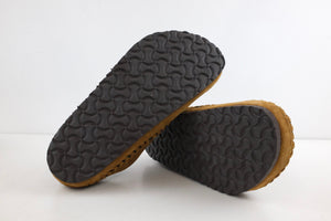 Birkenstock London Braided Shearling Kith Mink