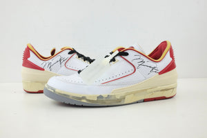 Air Jordan 2 Retro Low SP Off-White White Red