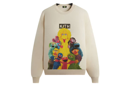 Kith x Sesame Street Group Hug Nelson Crewneck