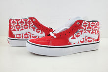 Load image into Gallery viewer, Vans Skate Grosso Mid Supreme Monogram S Logo Red