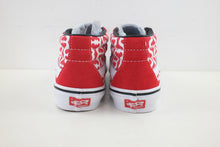 Load image into Gallery viewer, Vans Skate Grosso Mid Supreme Monogram S Logo Red