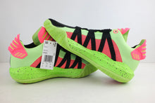 Load image into Gallery viewer, Adidas Dame 6 Black Signal Green Coral