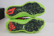 Load image into Gallery viewer, Adidas Dame 6 Black Signal Green Coral