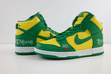 Load image into Gallery viewer, Nike SB Dunk High Supreme By Any Means Brazil