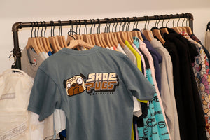 Shoepugs Exclusives Logo T-Shirt (Pebble Blue)