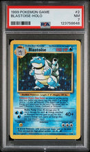 Load image into Gallery viewer, Blastoise Holo - 2/102 - PSA 7